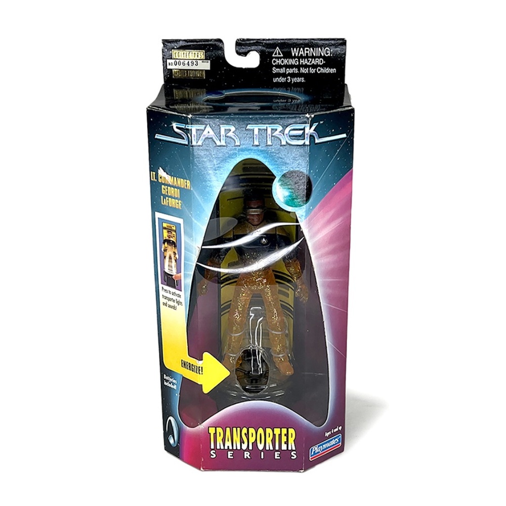 Vintage Star Trek Transporting Geordi LaForge